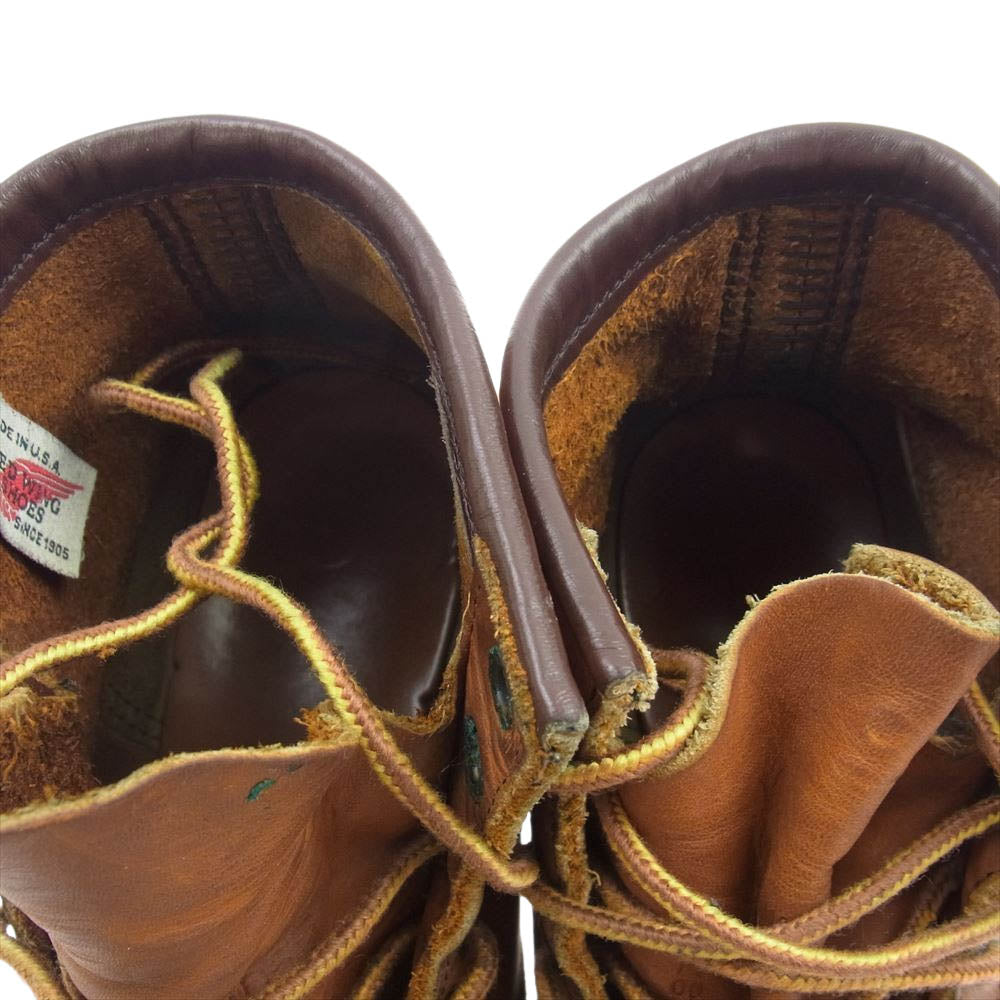 RED WING レッドウィング 875 CLASSIC MOC クラシック モック ワーク ブーツ ブラウン系 8.5E【中古】