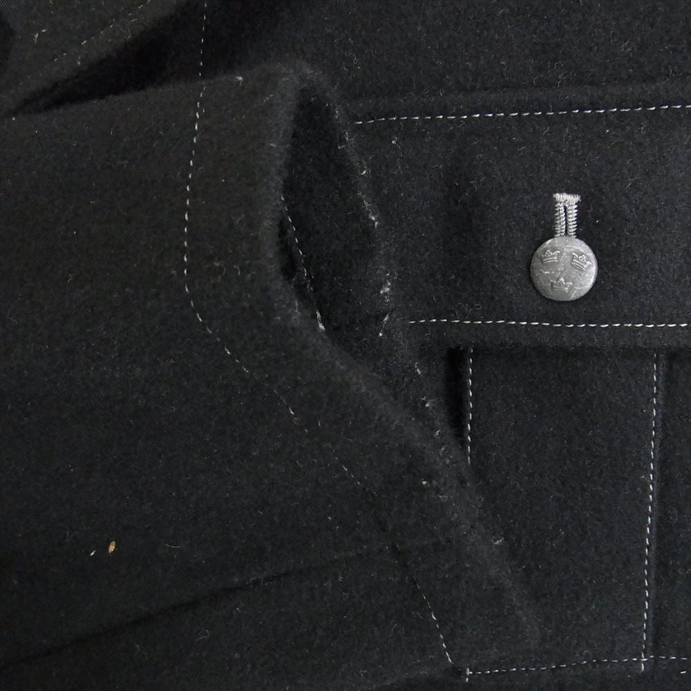 RATS ラッツ 12'RS-1105 ウール ジャケット ブラック系 XL【中古】