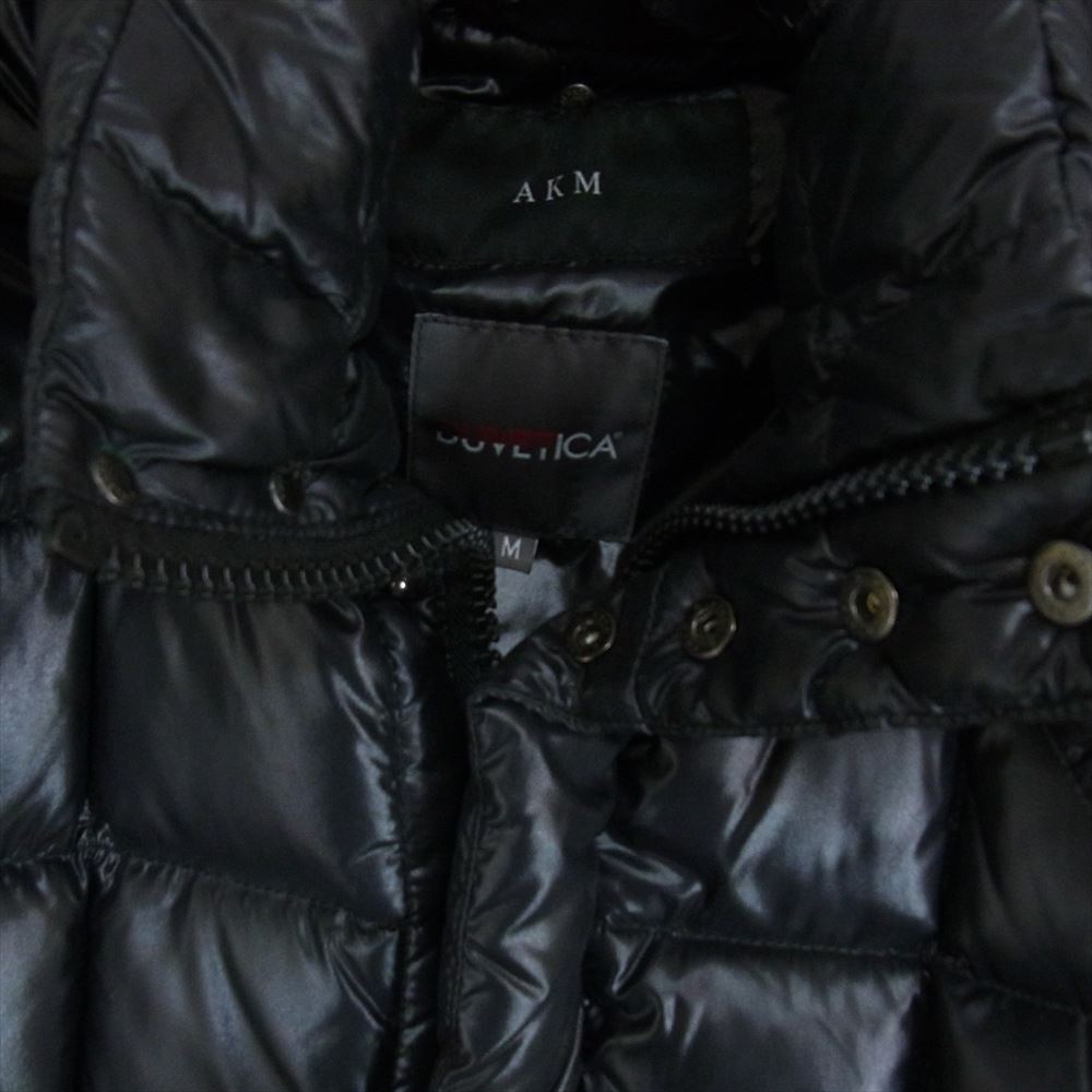 AKM エイケイエム DUVETICA デュベティカ AD001 ナイロン ダウンジャケット  ブラック系 M【中古】