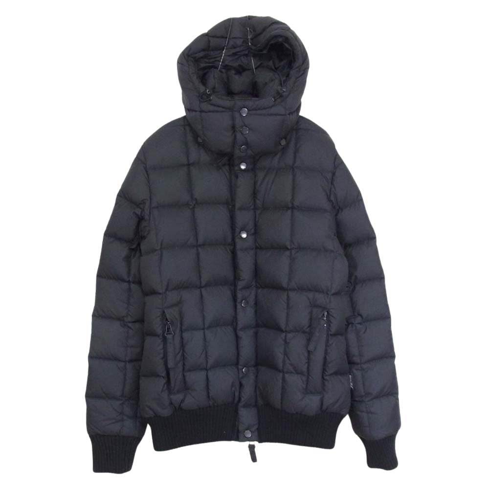 AKM エイケイエム DUVETICA デュベティカ AD001 NYL026 NEO SQUARE HOODED ナイロン ダウンジャケット ブラック系 S【中古】