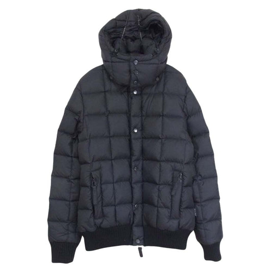 AKM エイケイエム DUVETICA デュベティカ AD001 NYL026 NEO SQUARE HOODED ナイロン ダウンジャケット ブラック系 S【中古】