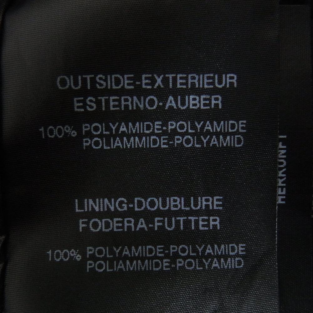 AKM エイケイエム DUVETICA デュベティカ AD001 NYL026 NEO SQUARE HOODED ナイロン ダウンジャケット ブラック系 S【中古】