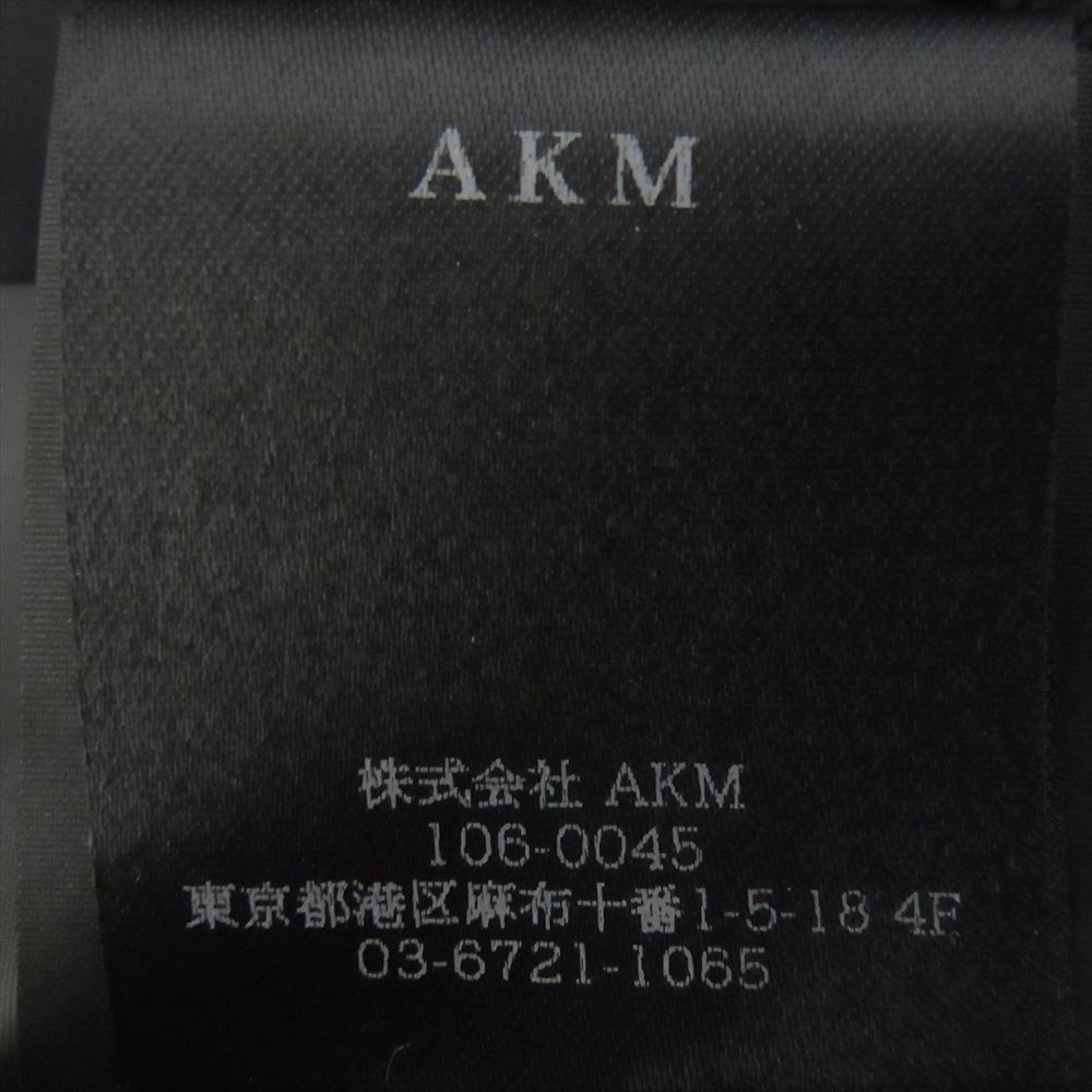 AKM エイケイエム DUVETICA デュベティカ AD001 NYL026 NEO SQUARE HOODED ナイロン ダウンジャケット ブラック系 S【中古】
