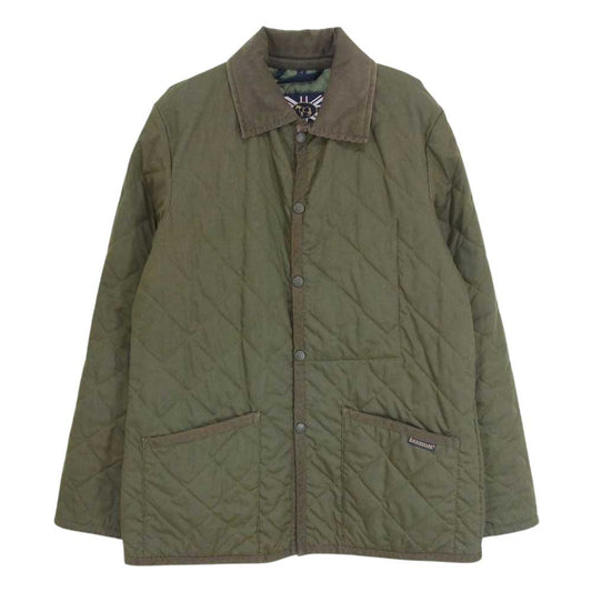 LAVENHAM ラベンハム LVH-17S-TC1 英国製 キルティング ジャケット カーキ系 S【中古】