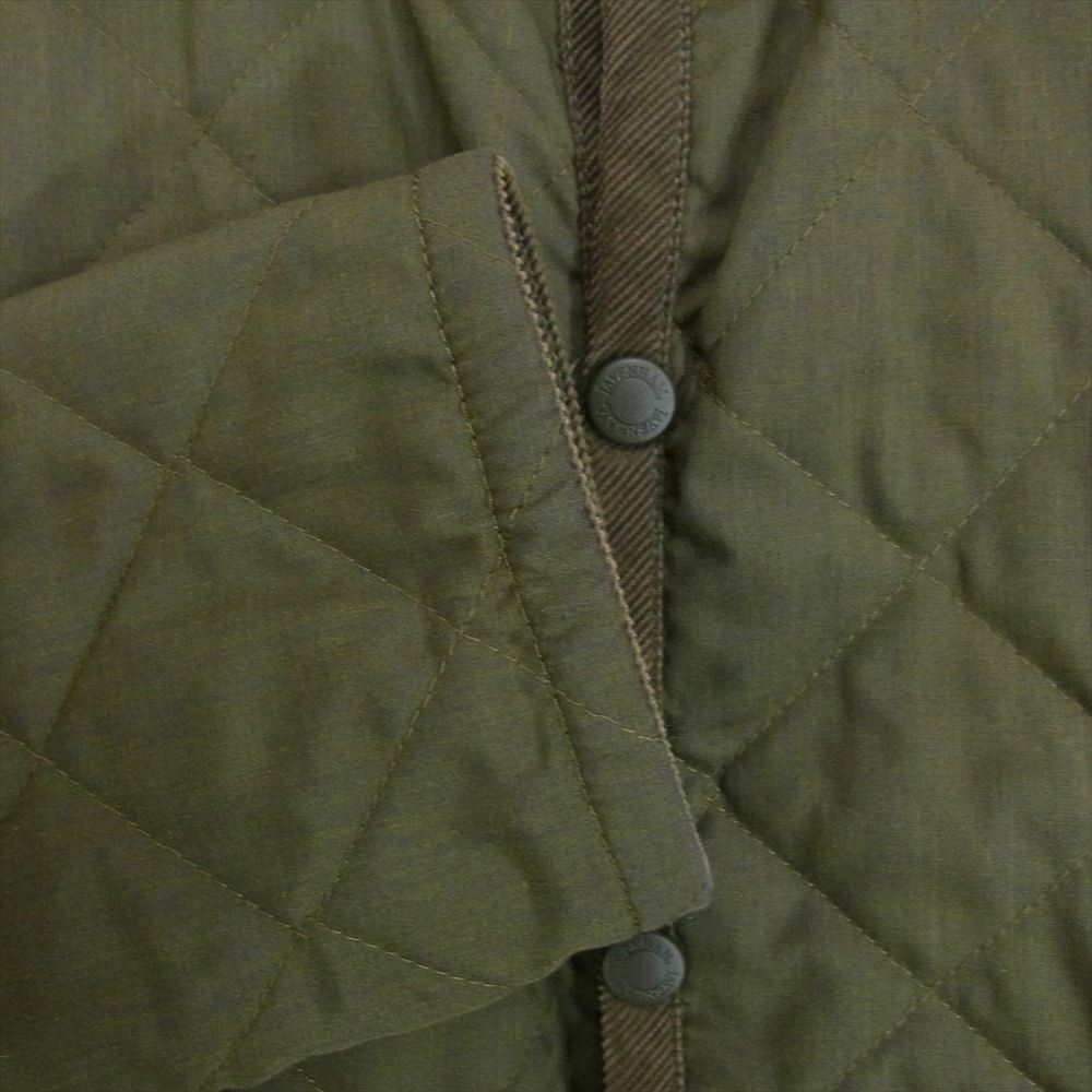 LAVENHAM ラベンハム LVH-17S-TC1 英国製 キルティング ジャケット カーキ系 S【中古】