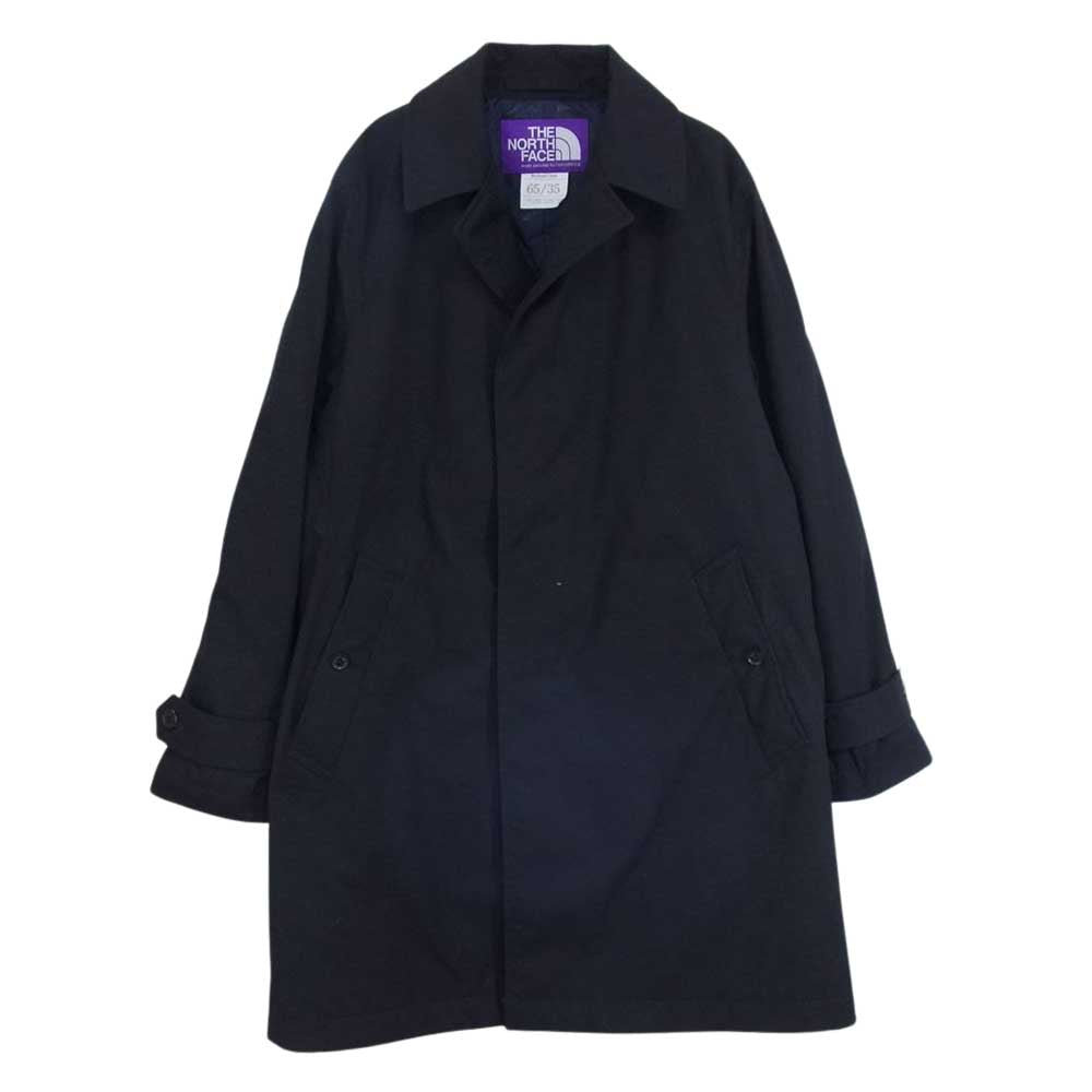 THE NORTH FACE ノースフェイス NY2275N PURPLE LABEL パープルレーベル ステンカラー コート ネイビー系 S【中古】