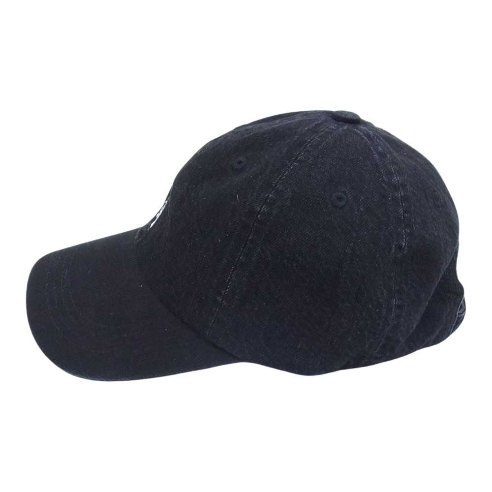 Ron Herman ロンハーマン 3821000021 Used Denim Logo Cap ユーズド デニム ロゴ キャップ ブラック系【中古】