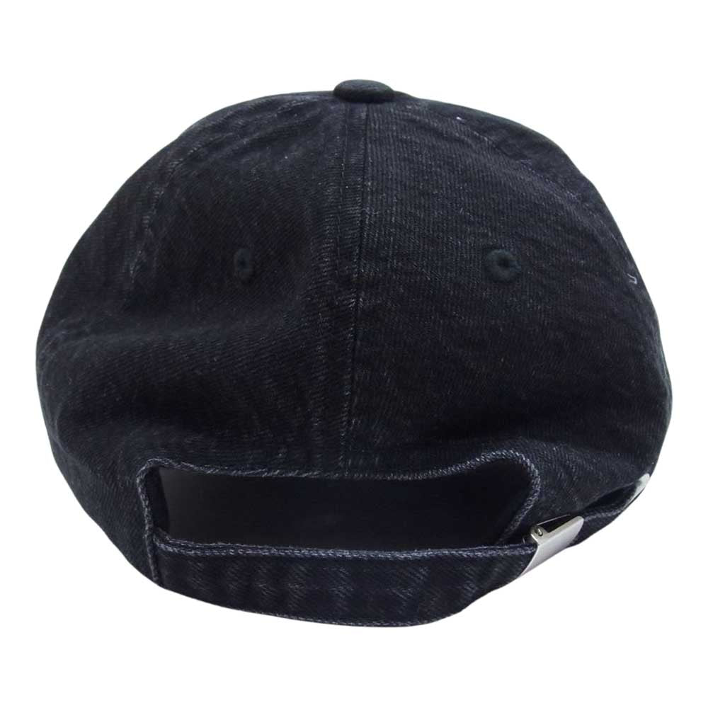 Ron Herman ロンハーマン 3821000021 Used Denim Logo Cap ユーズド デニム ロゴ キャップ ブラック系【中古】