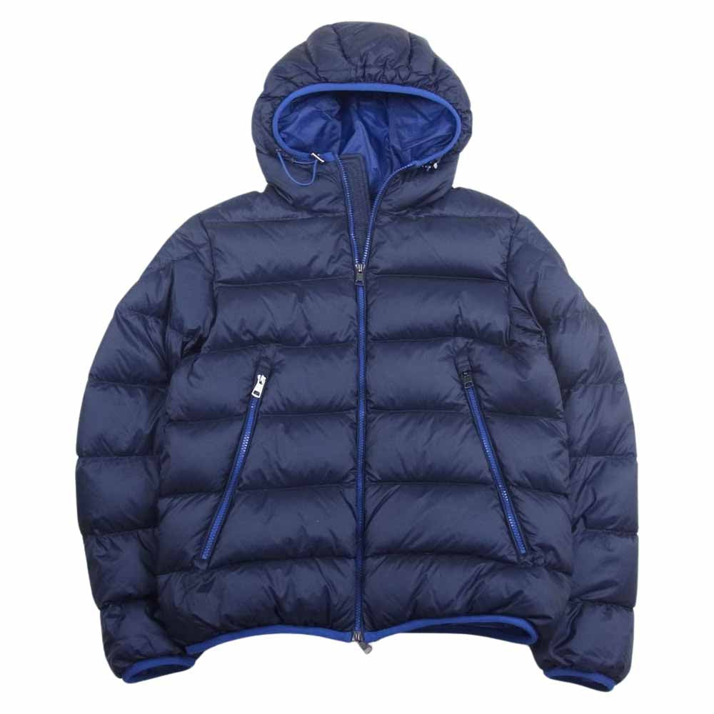 MONCLER モンクレール A20914139305 53329 CHAUVON ナイロン キルティング ダウン ジャケット ネイビー系 2【中古】