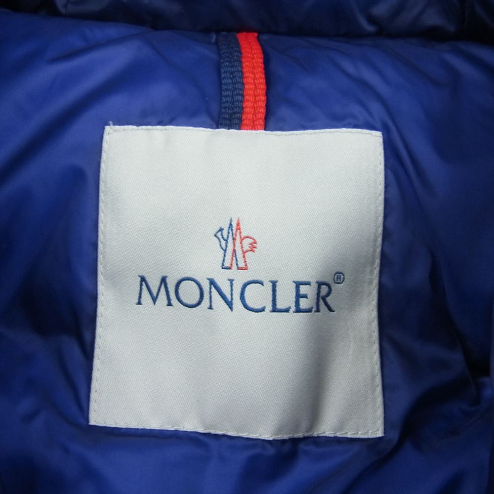 MONCLER モンクレール A20914139305 53329 CHAUVON ナイロン キルティング ダウン ジャケット ネイビー系 2【中古】