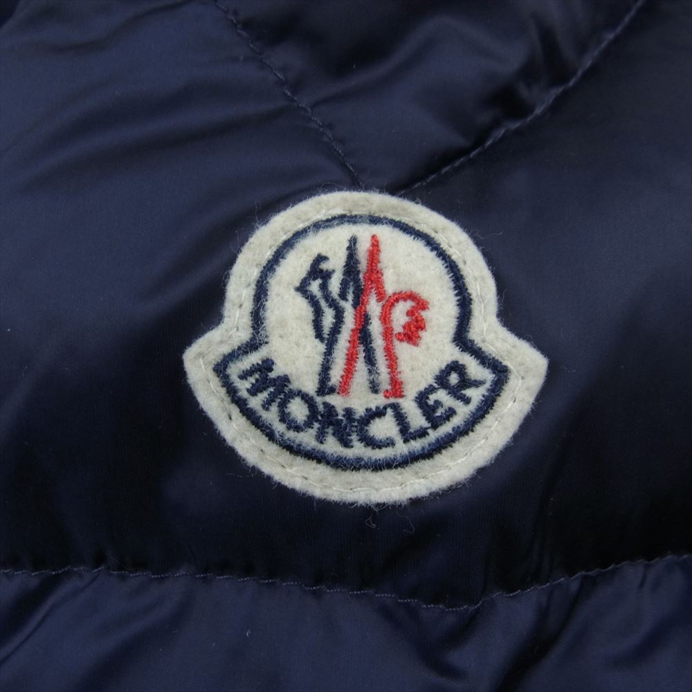 MONCLER モンクレール A20914139305 53329 CHAUVON ナイロン キルティング ダウン ジャケット ネイビー系 2【中古】