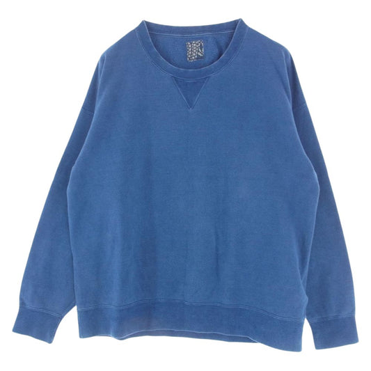 VISVIM ビズビム 0221905010010 21AW ICT限定 JUMBO SWEAT L/S IDG ジャンボ スウェット インディゴ インディゴブルー系 3【中古】