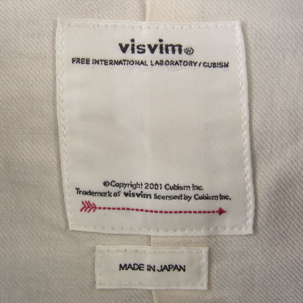 VISVIM ビズビム 0120205006004 20AW SS PEYTON SWING TOP DRY DENIM ペイトン ドライ デニム スイングトップ ジャケット インディゴブルー系 3【中古】