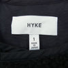 HYKE ハイク 20AW 202-17175 FAUX SHEARLING COAT シャーリング コート ボアフリース ノーカラー  ブラック系 1【中古】