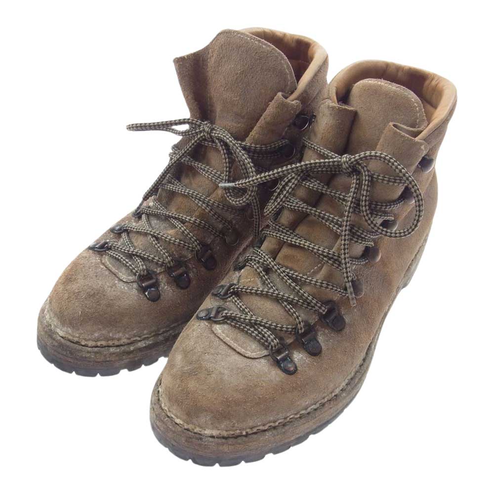 MARMOLADA マルモラーダ F.lli Giacometti スエード レザー マウンテンブーツ トレッキングブーツ ブラウン ライトブラウン系 41【中古】