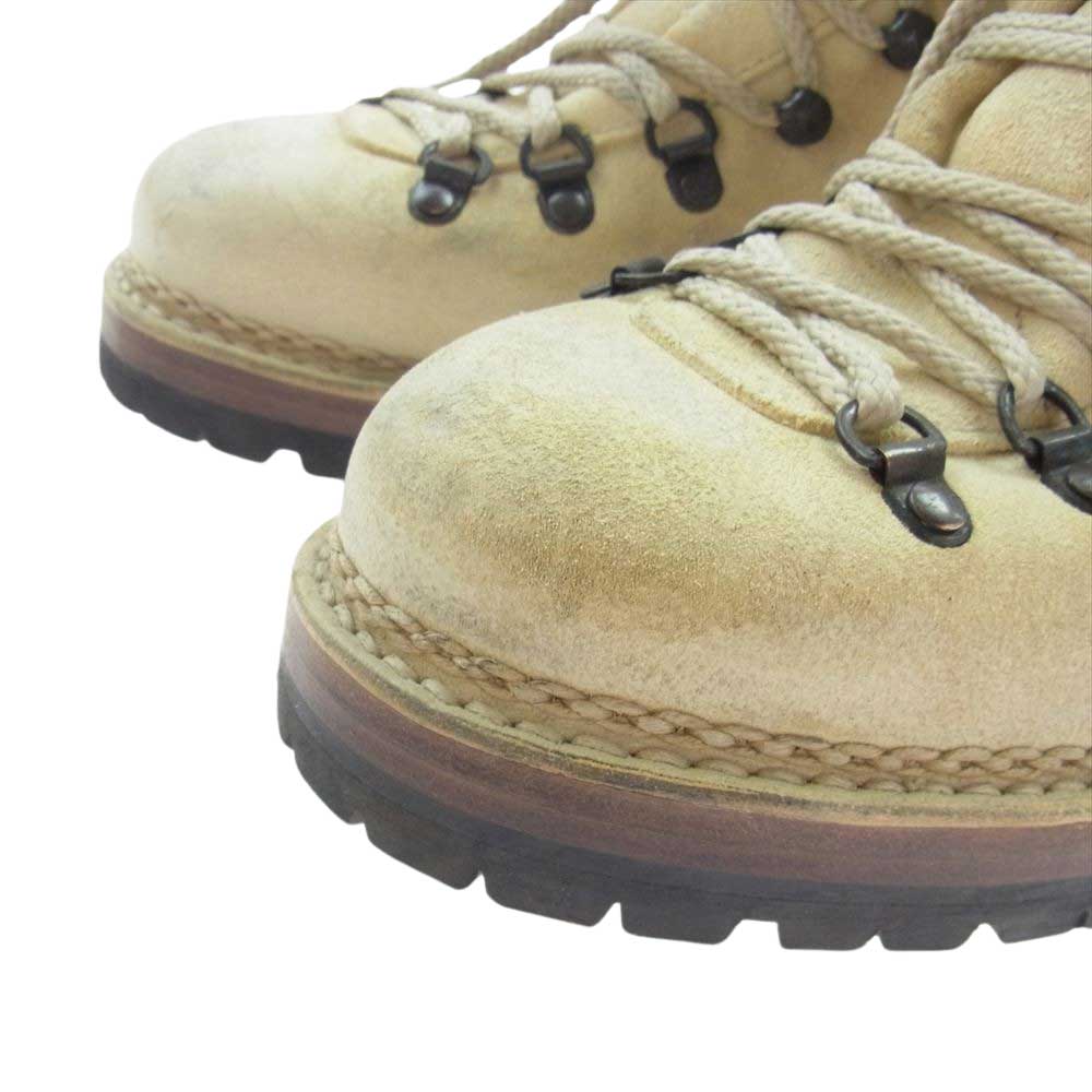 MARMOLADA マルモラーダ F.lli Giacometti スエード レザー マウンテンブーツ トレッキングブーツ ベージュ ベージュ系 41【中古】