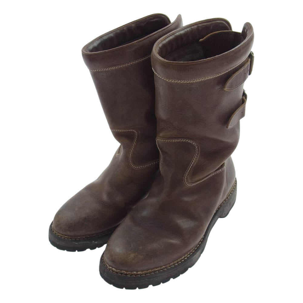 MARMOLADA マルモラーダ ボア エンジニアブーツ ブラウン ブラウン系【中古】