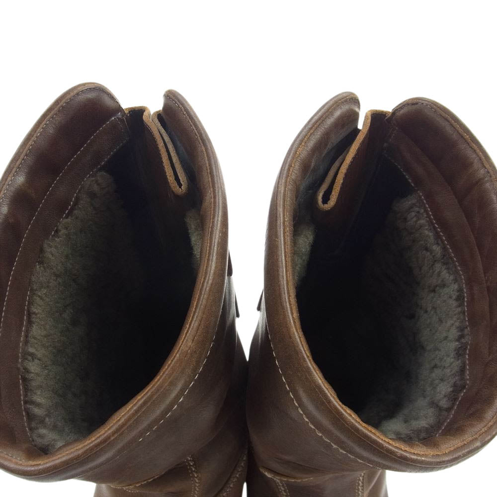 MARMOLADA マルモラーダ ボア エンジニアブーツ ブラウン ブラウン系【中古】