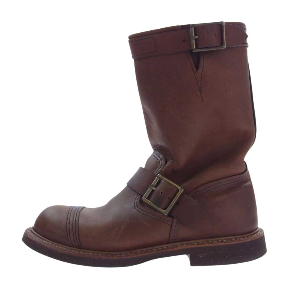 RED WING レッドウィング 8121 アイアンスミス エンジニアブーツ ブラウン系 US7 D(25cm)【中古】