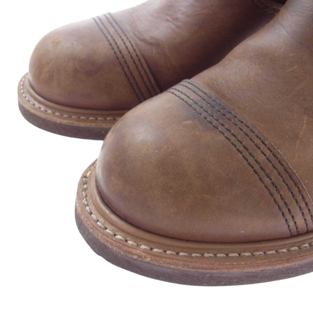 RED WING レッドウィング 8121 アイアンスミス エンジニアブーツ ブラウン系 US7 D(25cm)【中古】