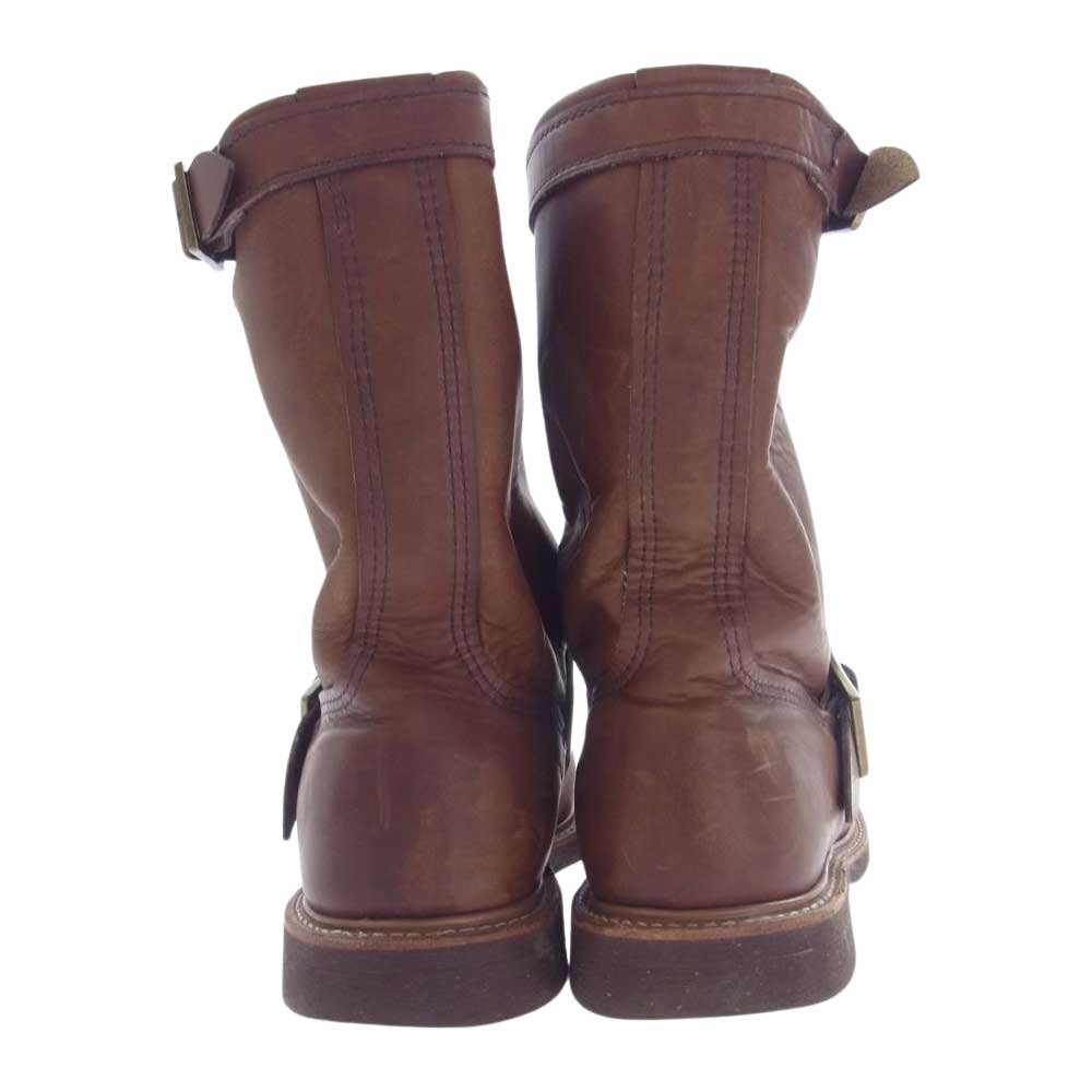 RED WING レッドウィング 8121 アイアンスミス エンジニアブーツ ブラウン系 US7 D(25cm)【中古】