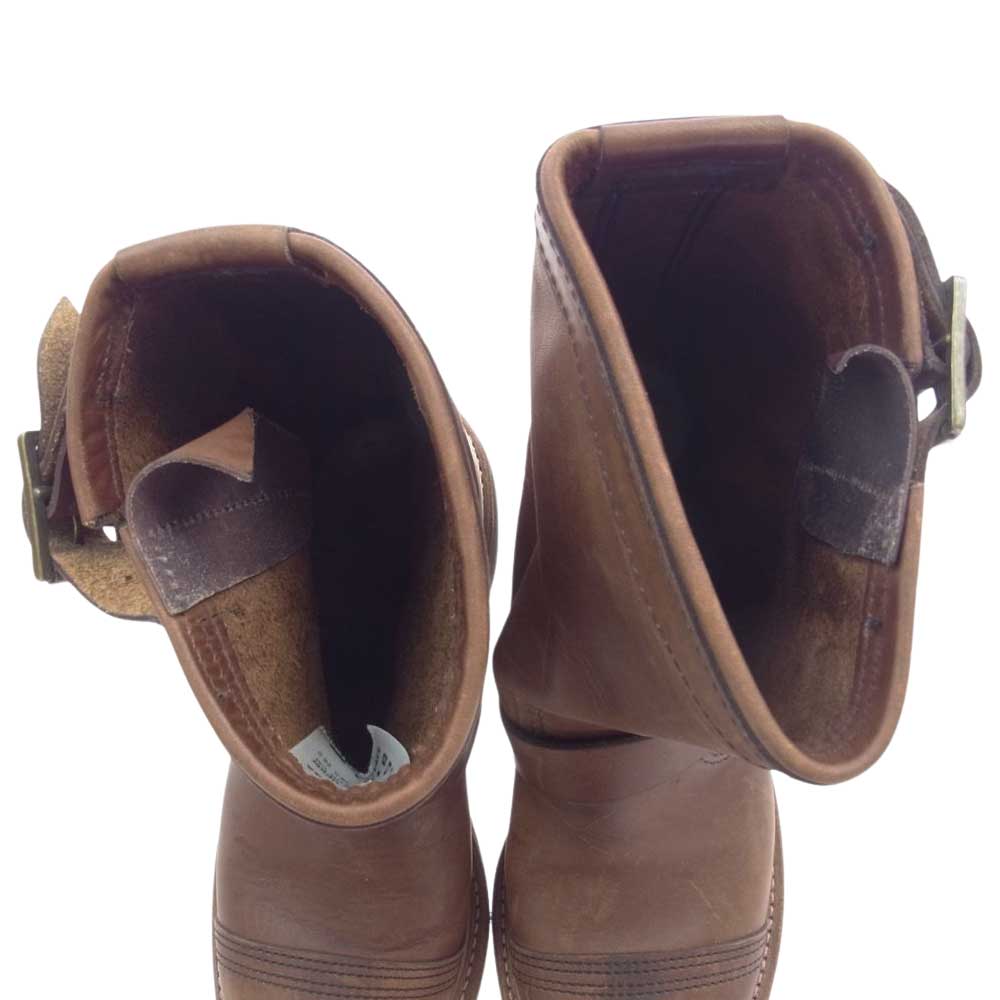 RED WING レッドウィング 8121 アイアンスミス エンジニアブーツ ブラウン系 US7 D(25cm)【中古】