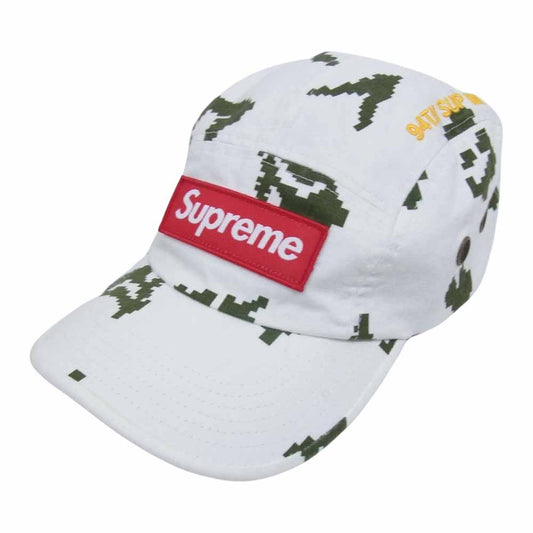 Supreme シュプリーム 21AW Military Camp Cap ミリタリー キャンプ キャップ ホワイト系【中古】