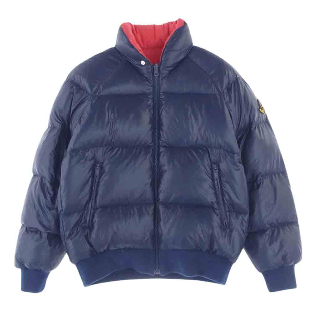 MONCLER モンクレール ヴィンテージ ski wear スキー ウェア リバーシブル ダウン ジャケット ネイビー系 レッド系【中古】