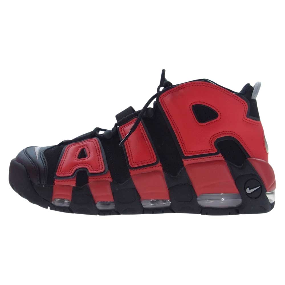 NIKE ナイキ DJ4400-001 Air More Uptempo '96 Black and University Red エアモアアップテンポ '96 ブラック アンド ユニバーシティレッド スニーカー ブラック系 27.5cm【美品】【中古】