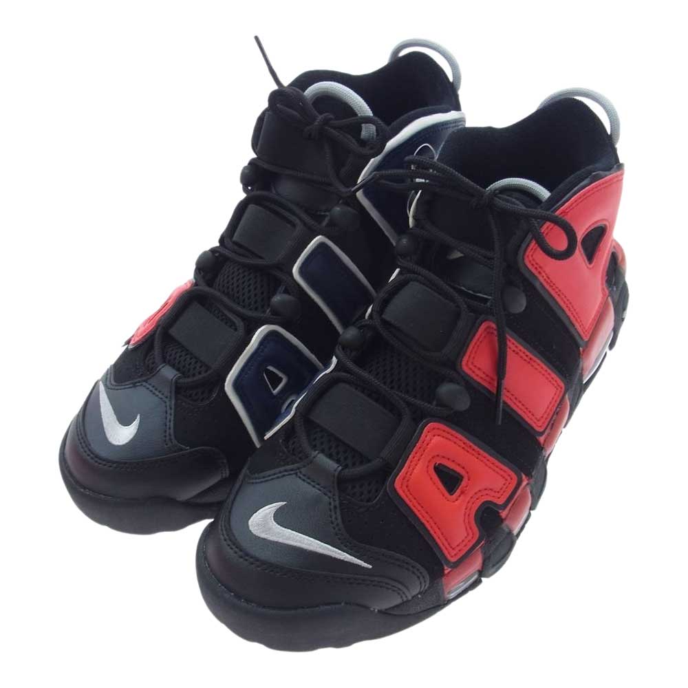 NIKE ナイキ DJ4400-001 Air More Uptempo '96 Black and University Red エアモアアップテンポ '96 ブラック アンド ユニバーシティレッド スニーカー ブラック系 27.5cm【美品】【中古】