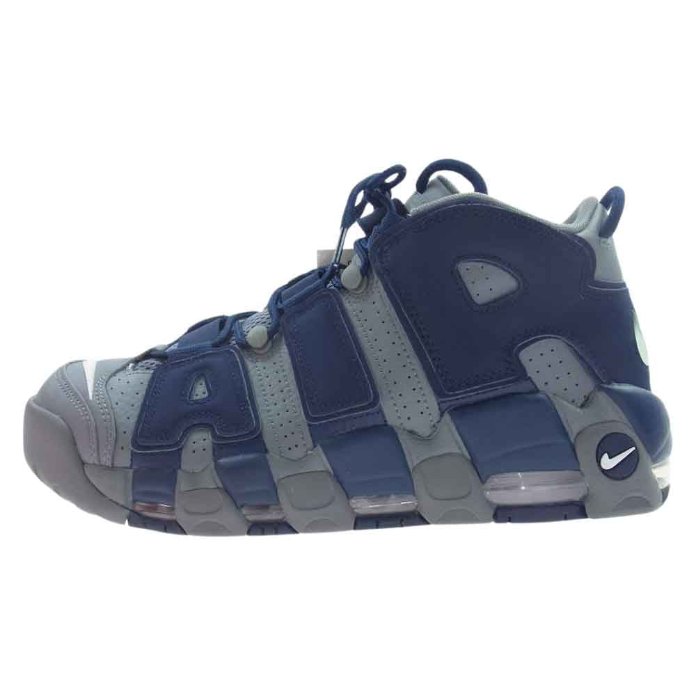 NIKE ナイキ 921948-003 Air More Uptempo '96 エアモアアップテンポ '96 クールグレー スニーカー グレー系 ネイビー系 27.5cm【極上美品】【中古】