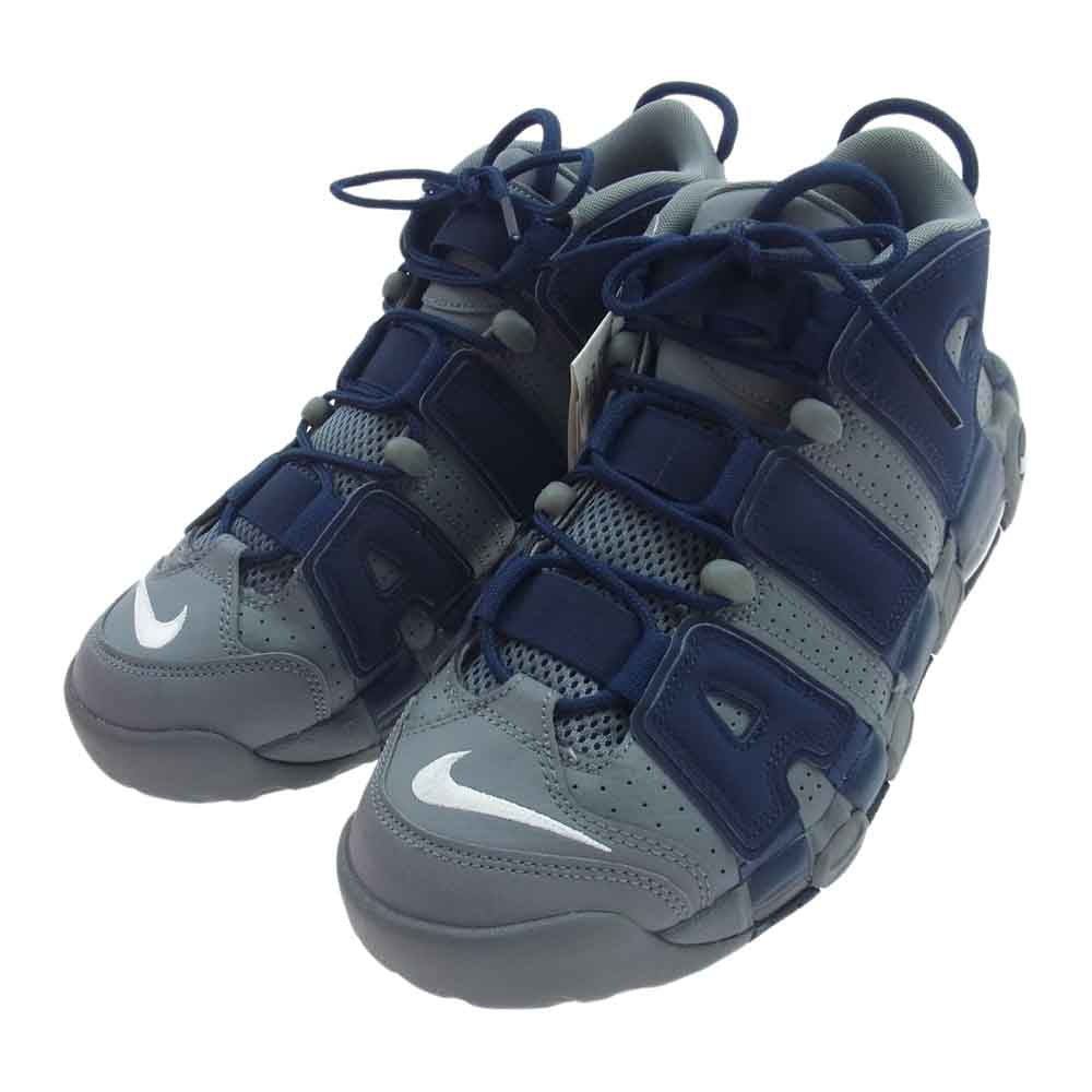 NIKE ナイキ 921948-003 Air More Uptempo '96 エアモアアップテンポ '96 クールグレー スニーカー グレー系 ネイビー系 27.5cm【極上美品】【中古】