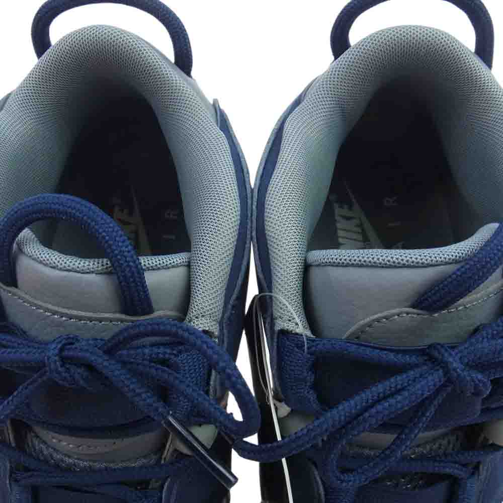 NIKE ナイキ 921948-003 Air More Uptempo '96 エアモアアップテンポ '96 クールグレー スニーカー グレー系 ネイビー系 27.5cm【極上美品】【中古】
