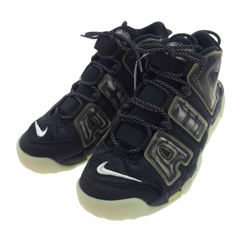NIKE ナイキ DM6213-045 Air More Uptempo Utagawa Kuniyoshi エアモア アップテンポ ウタガワ クニヨシ スニーカー ブラック系 28cm【極上美品】【中古】