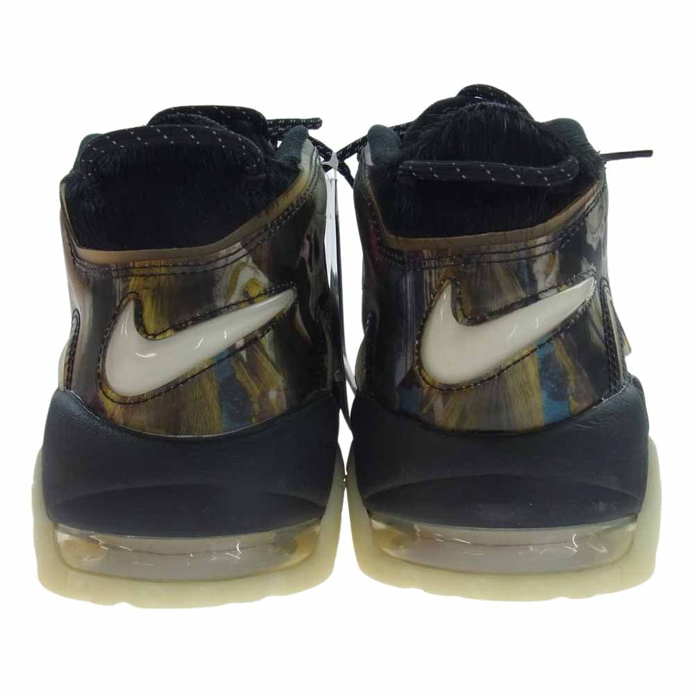 NIKE ナイキ DM6213-045 Air More Uptempo Utagawa Kuniyoshi エアモア アップテンポ ウタガワ クニヨシ スニーカー ブラック系 28cm【極上美品】【中古】