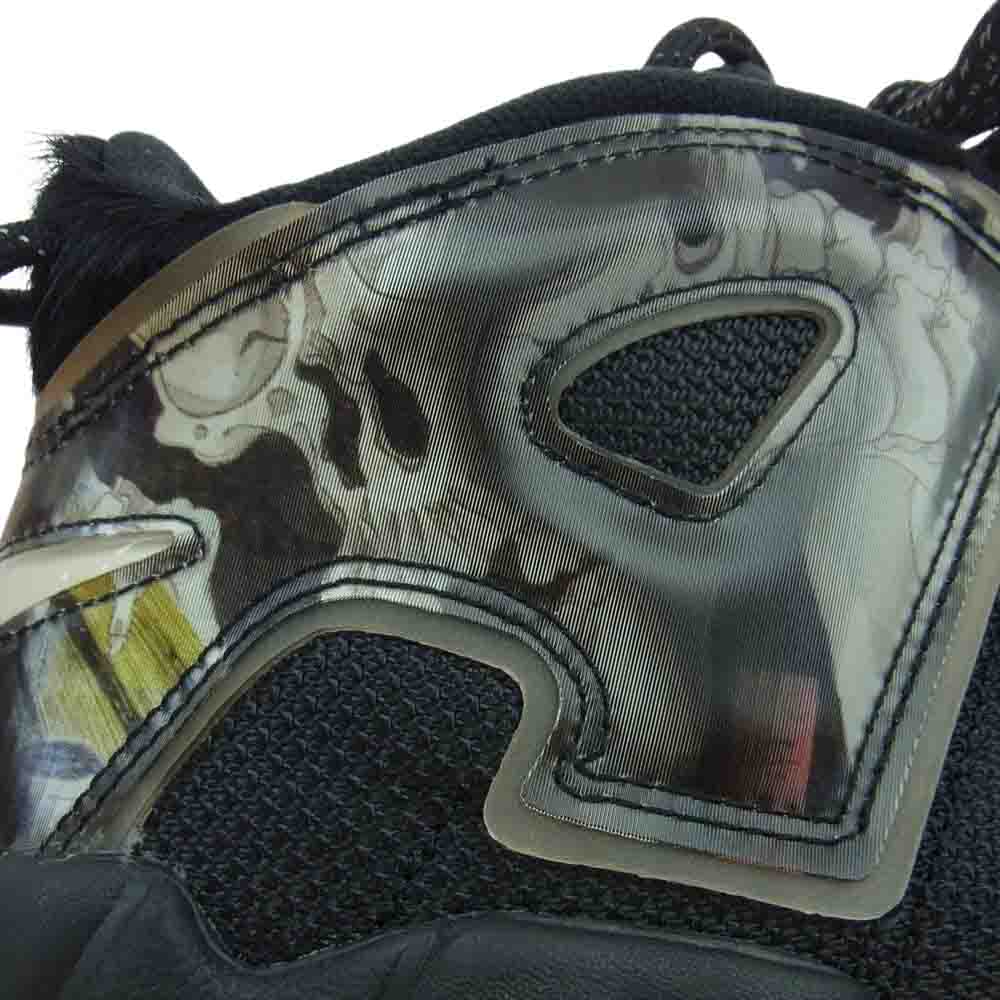 NIKE ナイキ DM6213-045 Air More Uptempo Utagawa Kuniyoshi エアモア アップテンポ ウタガワ クニヨシ スニーカー ブラック系 28cm【極上美品】【中古】