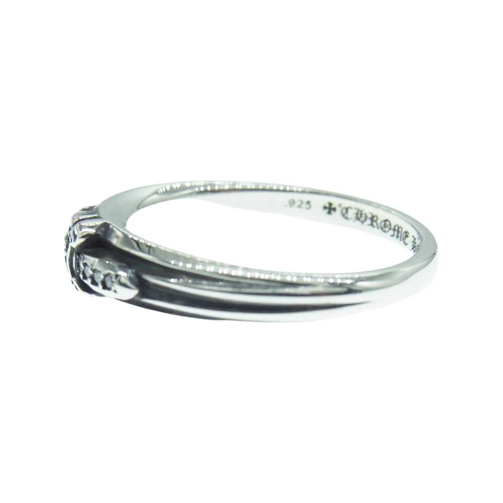 CHROME HEARTS クロムハーツ（原本無） BABY CLSC P/D ベイビー クラシック ダガー パヴェダイヤ リング シルバー系 23号【中古】