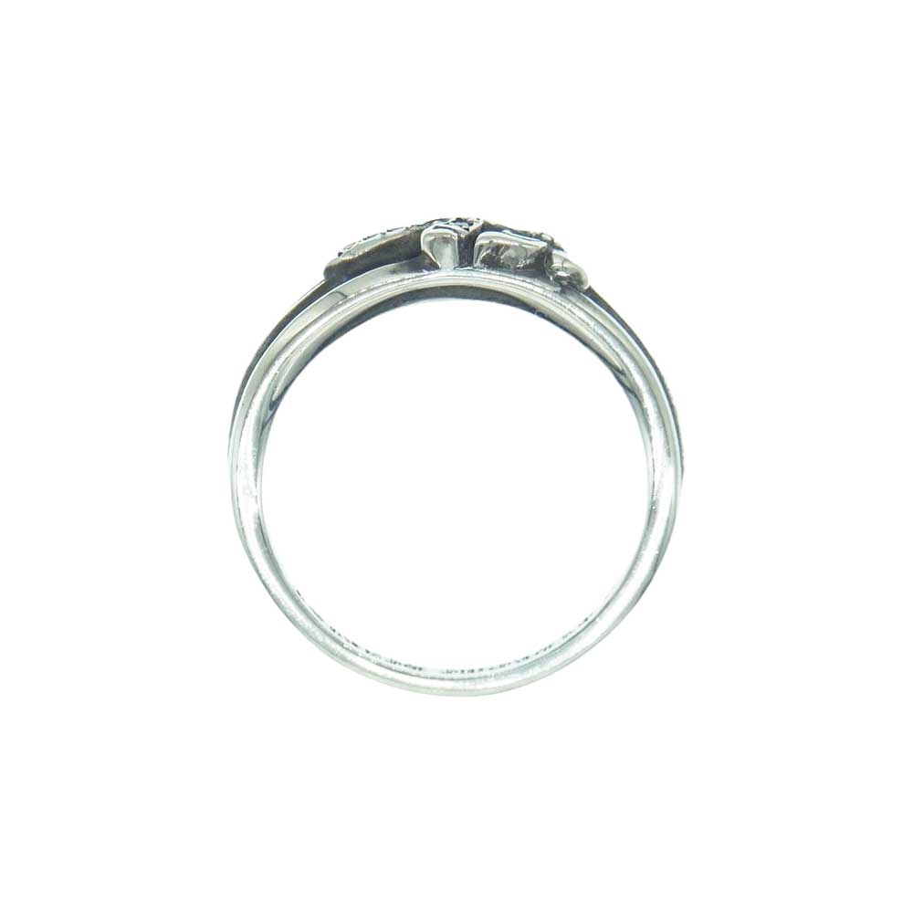 CHROME HEARTS クロムハーツ（原本無） BABY CLSC P/D ベイビー クラシック ダガー パヴェダイヤ リング シルバー系 23号【中古】