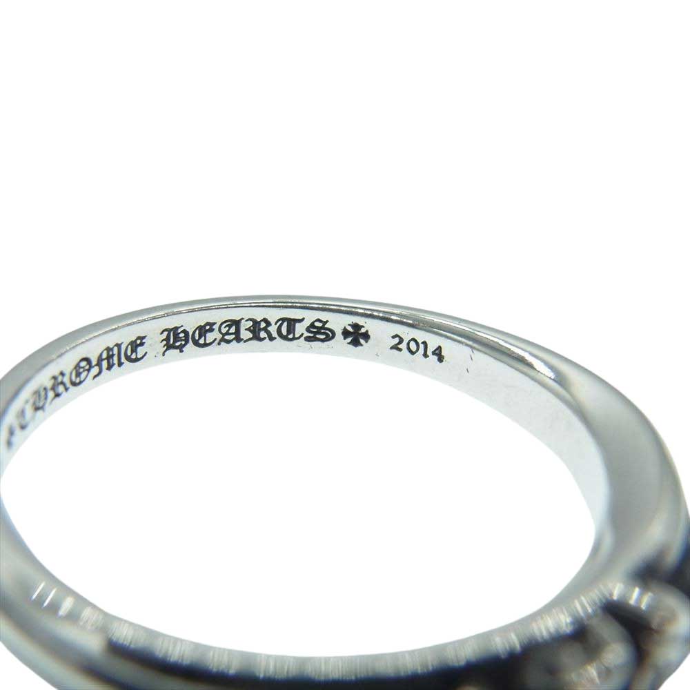 CHROME HEARTS クロムハーツ（原本無） BABY CLSC P/D ベイビー クラシック ダガー パヴェダイヤ リング シルバー系 23号【中古】