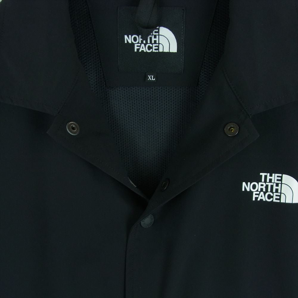 THE NORTH FACE ノースフェイス NP22031 Stretch Coach Jacket ストレッチ コーチ ジャケット ベトナム製 ブラック系 XL【中古】