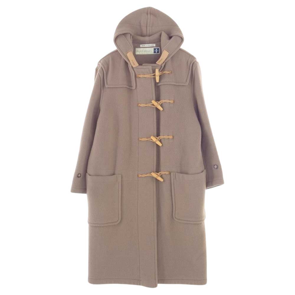Gloverall グローバーオール 英国製 ウール ダッフルコート ライトブラウン系 S【中古】