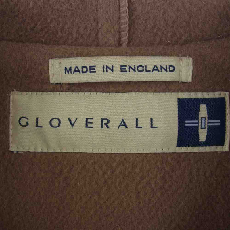 Gloverall グローバーオール 英国製 ウール ダッフルコート ライトブラウン系 S【中古】