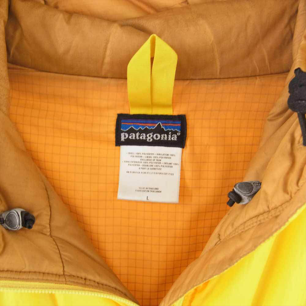 patagonia パタゴニア 83970FA Puffball Sweater パフボール セーター 中綿 ナイロン ジャケット イエロー イエロー系 L【中古】