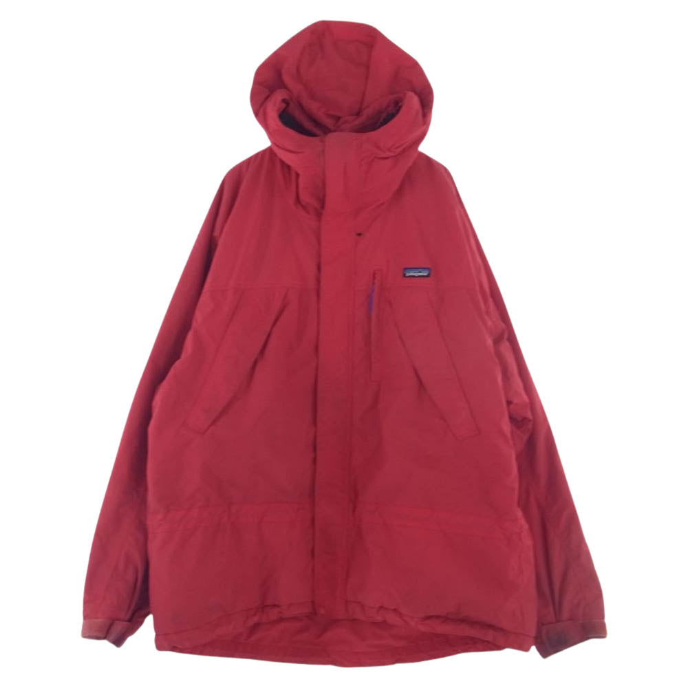 patagonia パタゴニア 84300 90S INFURNO JACKET インファーノ ジャケット ボア フリース マウンテンパーカー ジップ ジャケット レッド系 XL【中古】