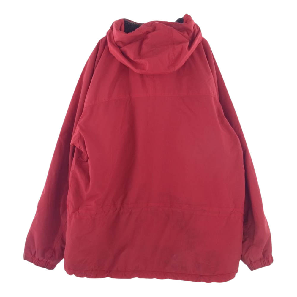 patagonia パタゴニア 84300 90S INFURNO JACKET インファーノ ジャケット ボア フリース マウンテンパーカー ジップ ジャケット レッド系 XL【中古】