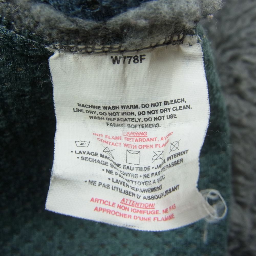 patagonia パタゴニア 23024 W778F アメリカ製 クラシック レトロXカーディガン ボア フリース ジャケット  グレー系 グリーン系 L【中古】