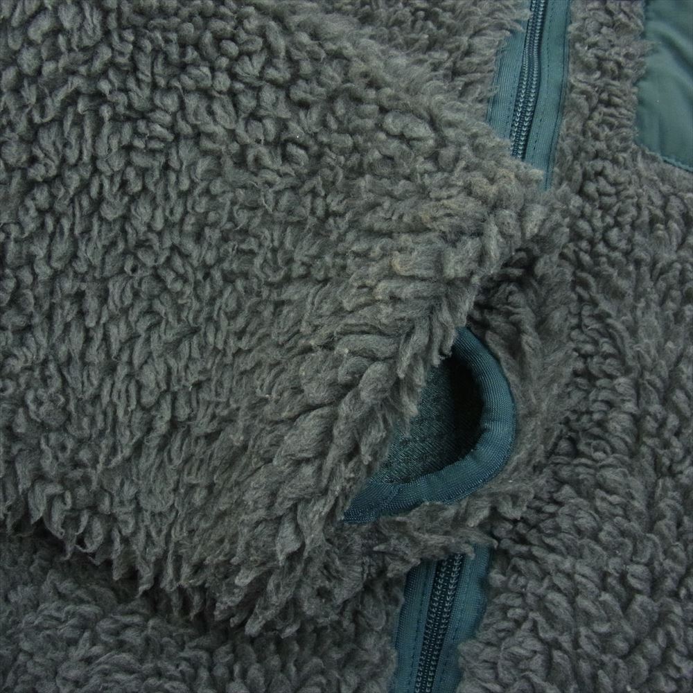 patagonia パタゴニア 23024 W778F アメリカ製 クラシック レトロXカーディガン ボア フリース ジャケット  グレー系 グリーン系 L【中古】