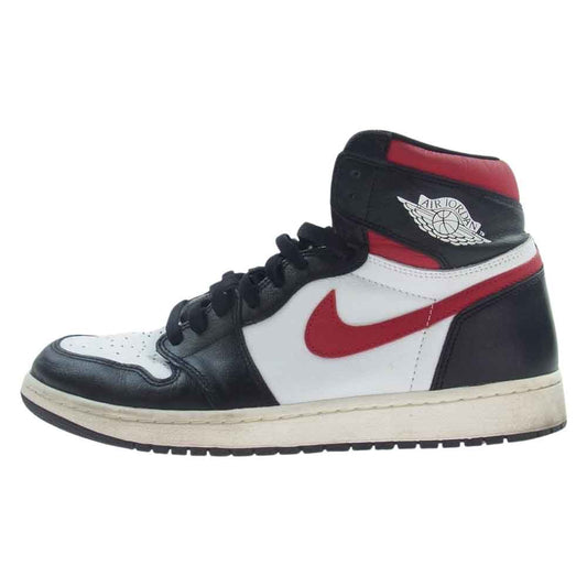 NIKE ナイキ 555088-061 AIR JORDAN 1 RETRO HIGH OG GYM RED AJ1 エアジョーダン1 レトロ ハイ ジムレッド ハイカットスニーカー レッド系 ブラック系 ホワイト系 30ｃｍ【中古】