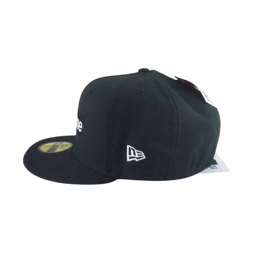 Supreme シュプリーム 22AW  Money Box Logo New Era マネー ボックスロゴ ニューエラ Cap キャップ ブラック系 60.6cm【中古】