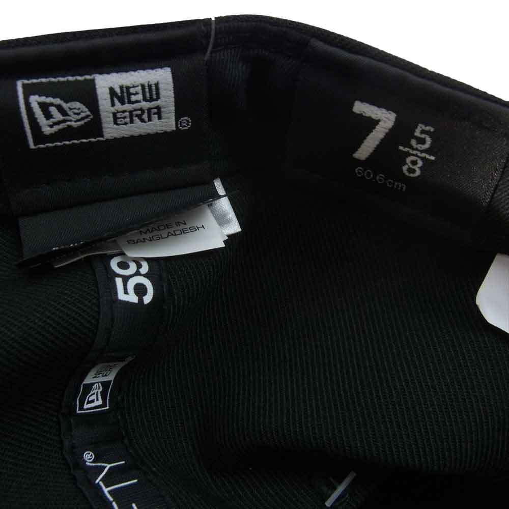 Supreme シュプリーム 22AW  Money Box Logo New Era マネー ボックスロゴ ニューエラ Cap キャップ ブラック系 60.6cm【中古】